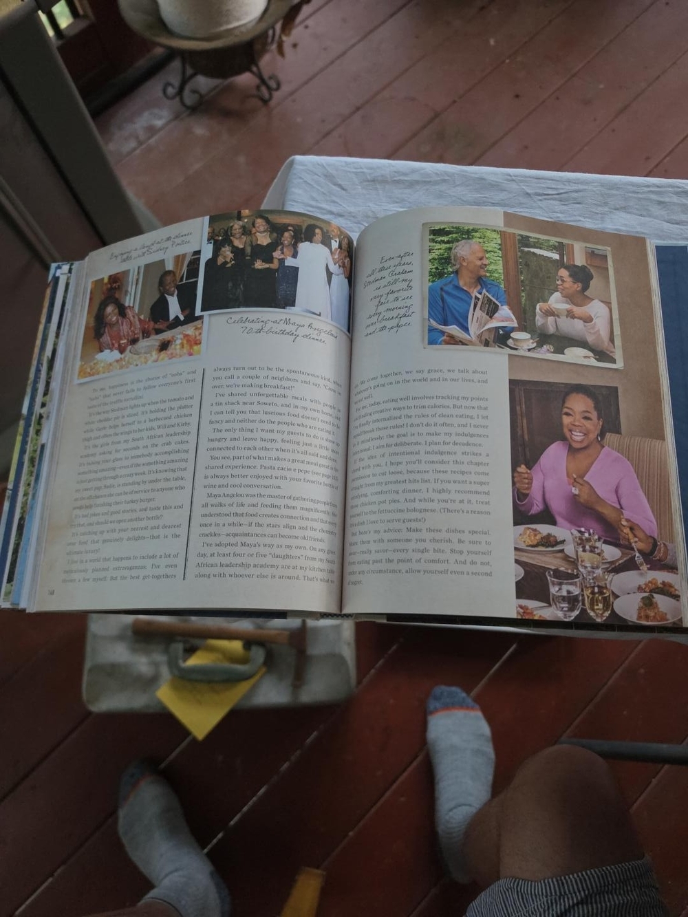 Food Health and Happiness Cookbook - White and Blue Cover by - Picture 9 of 12